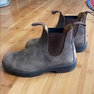 Blundstone chelsea boots #585 Rustic Brown